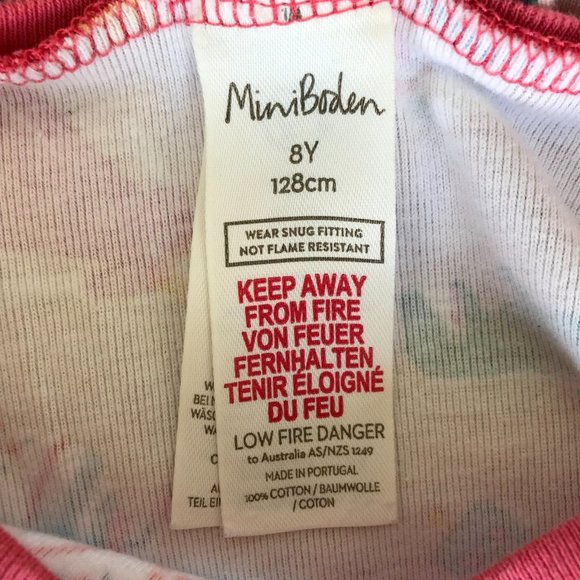 Mini Boden Shirt Girls Size 8 Year Llama Rocking Horse Teapot Bear Long… - Picture 11 of 11